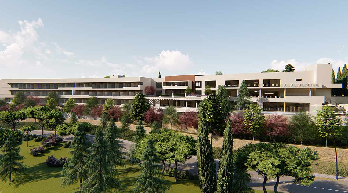 Proyecto de arquitectura para Hotel Granada